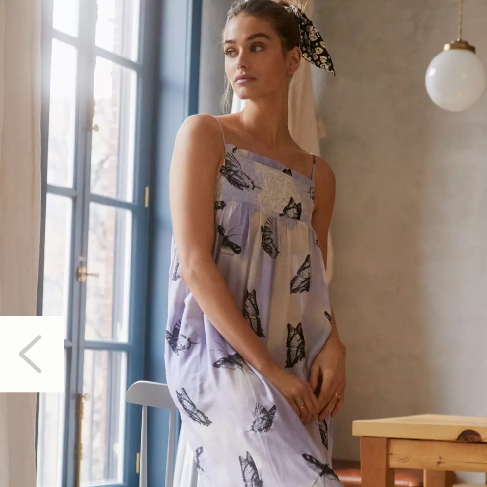 Anthropologie butterfly dress